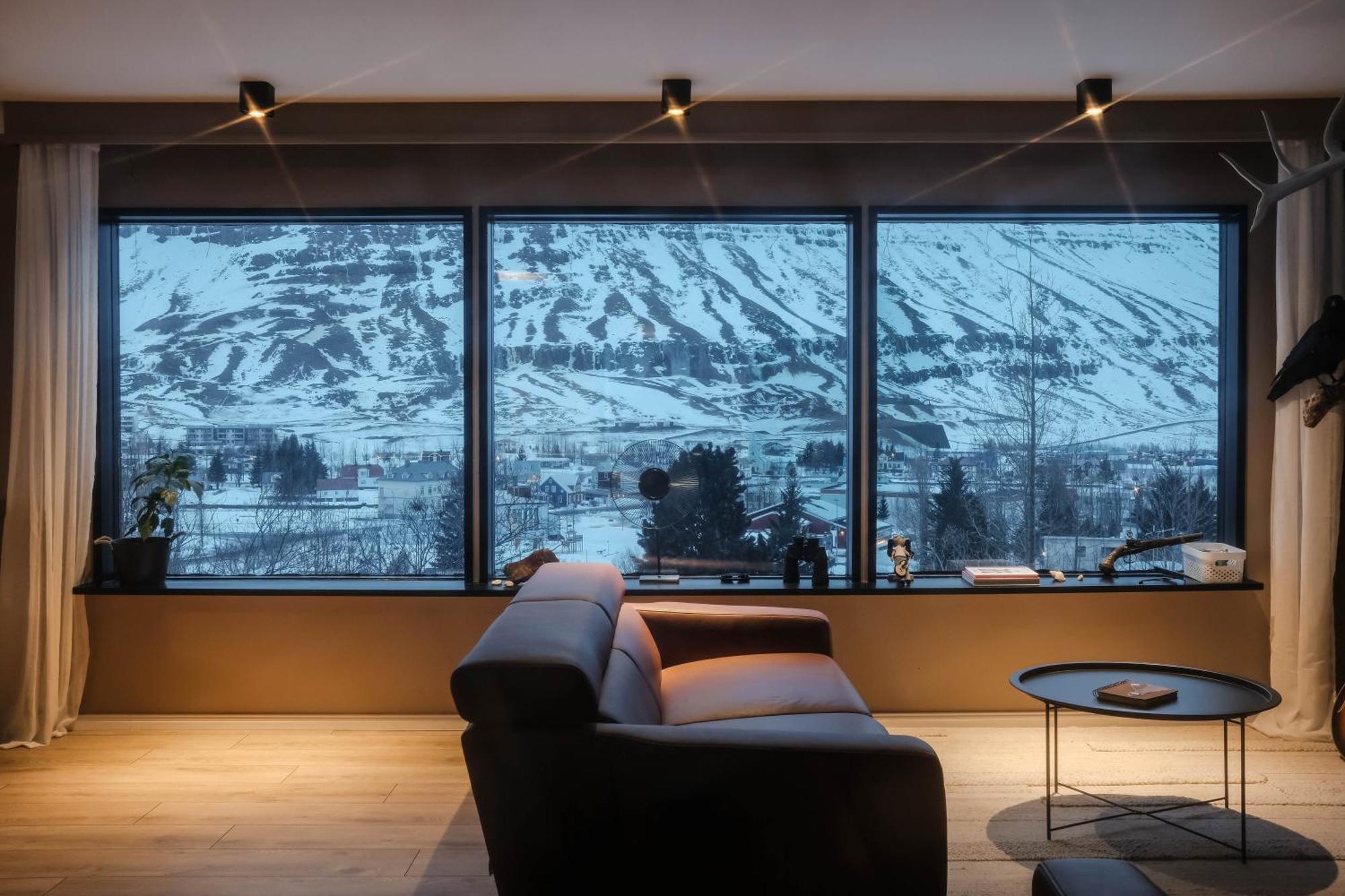 Botnahlid Villa, Mountain And Town Views And Outdoor Sauna Seyðisfjörður Zewnętrze zdjęcie